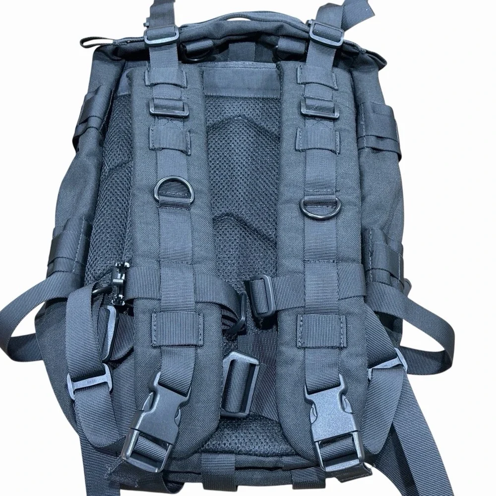 Condor Black Tactical Backpack MOLLE 3 Day Assault Pack Hiking Bug Out EDC